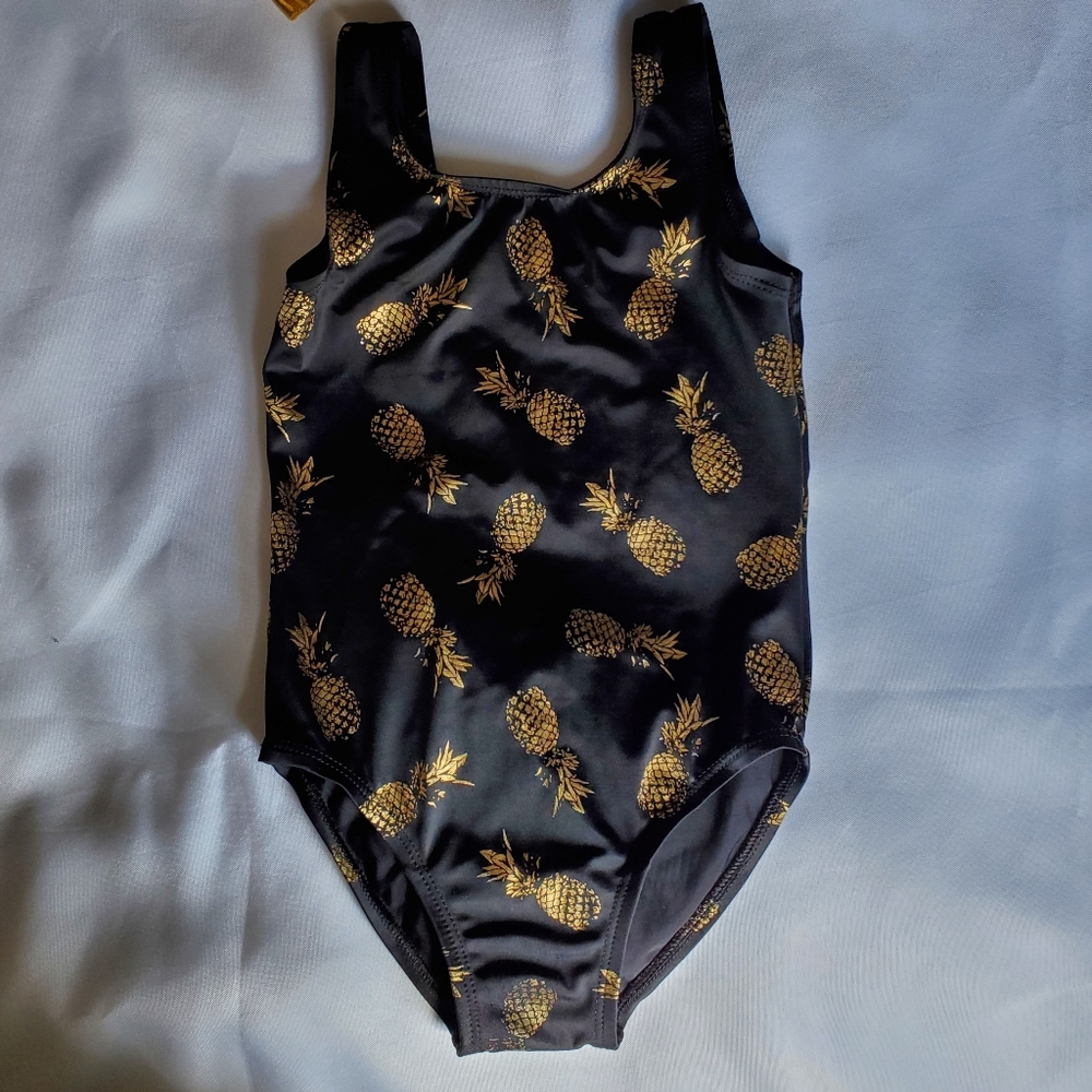 Pineapple print swimsuit